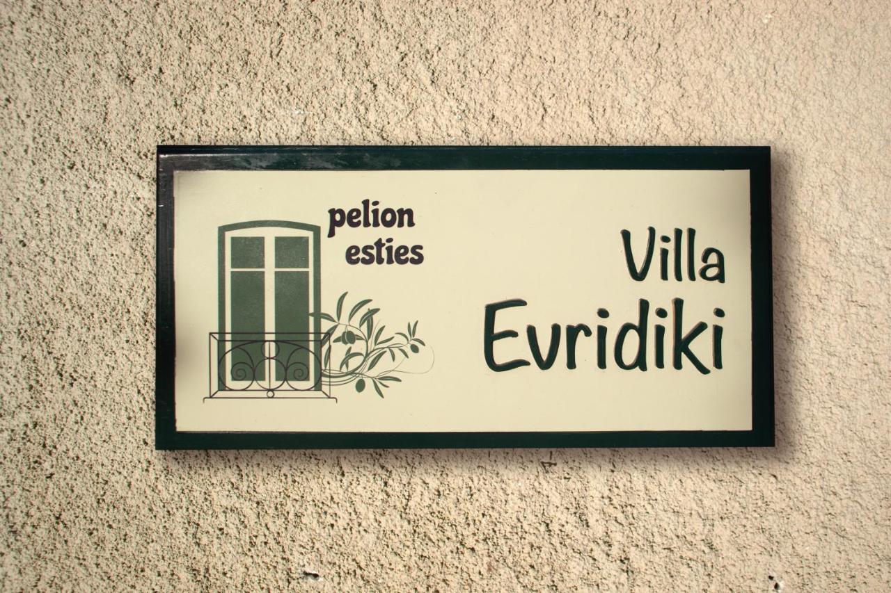 Villa Evridiki By Pelion Esties Agios Georgios Nilias Eksteriør billede